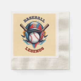 All Star Spirit: Klassischer Baseball Essentials S Serviette