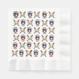 All Star Spirit: Klassischer Baseball Essentials S Serviette