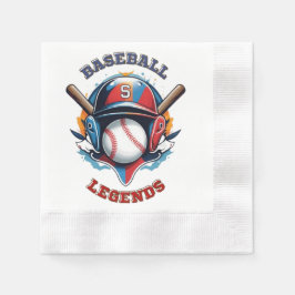 All Star Spirit: Klassischer Baseball Essentials S Serviette