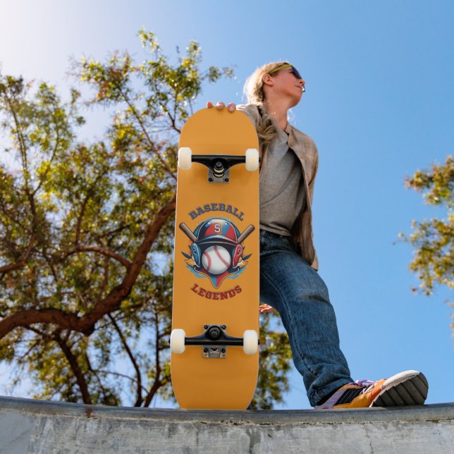 All Star Spirit: Klassischer Baseball Essentials S Skateboard (Außenbereich 1)