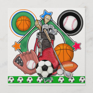 All Star Sports Banquet / Event Einladung