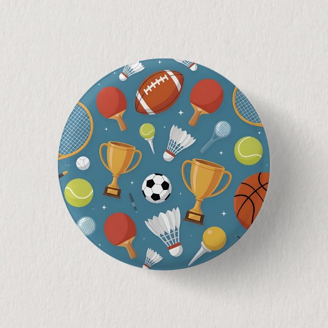 All-Star Sports Medley Party Button (Vorderseite)