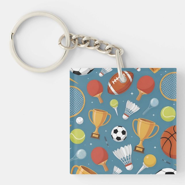 All-Star Sports Medley Party Schlüsselanhänger (Vorderseite)