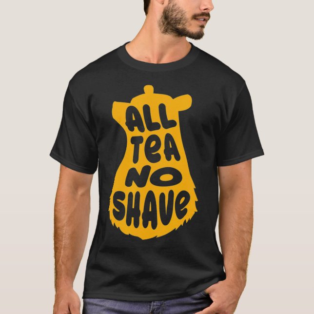 All Tee No Shave Gay Bear Design (Vorderseite)