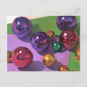 "All That Glitzer" Weihnachtskunst Postkarte