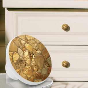 All that Gold - Kiesel voronoi mosaic N1 Keramikknauf