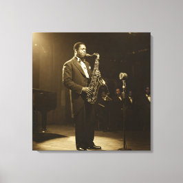  All That Jazz, by Natasha Us   Leinwanddruck