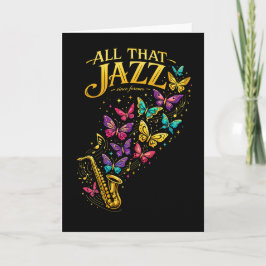 All That Jazz Feiertagskarte