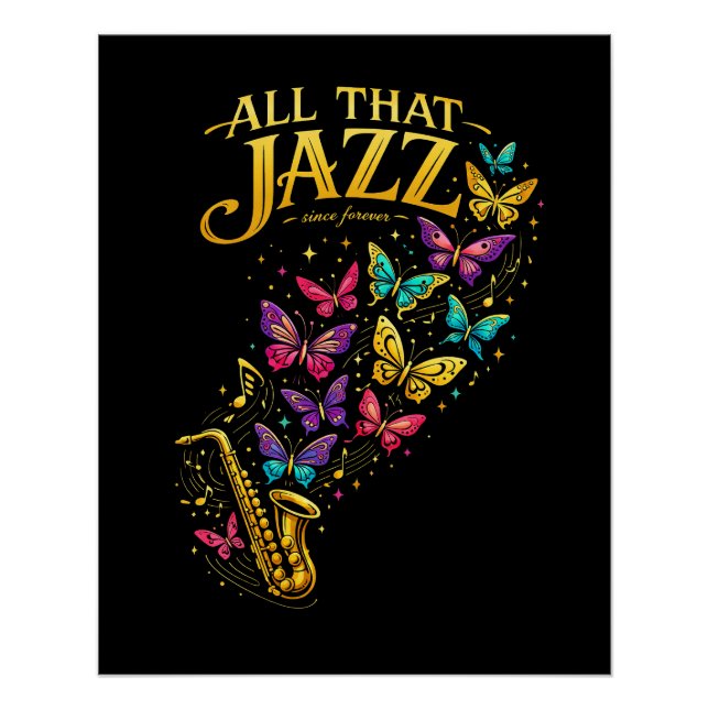 All That Jazz Poster (Vorderseite)