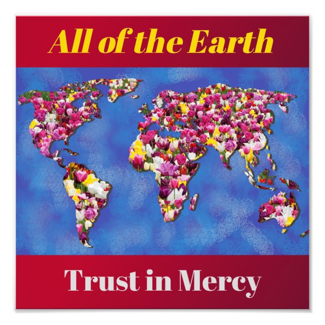 All the Earth Poster (Vorne)