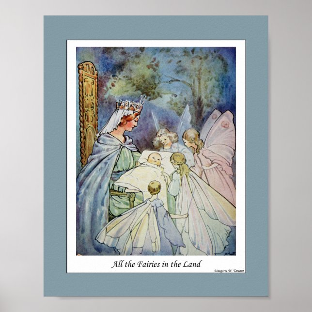 "All the Fairies in the land" M. Tarrant, 1915 Poster (Vorne)