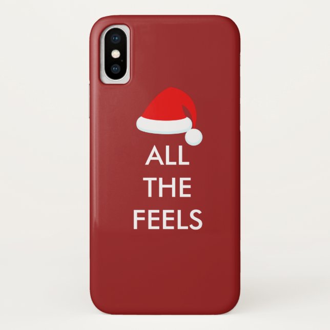 ALL THE FEELS Holiday iPhone Case (Rückseite)