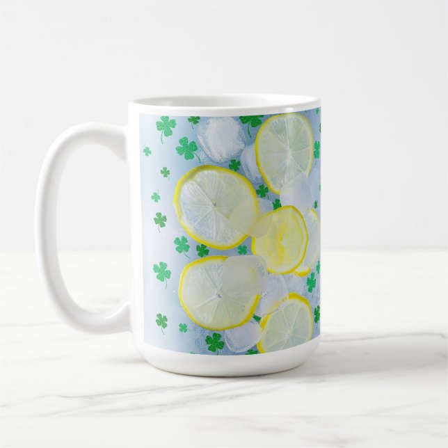 All The Joy Lemon 17 Day Icy Saint März Patricks Kaffeetasse (Links)