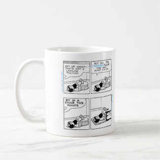 "All the Lymphies Relax This way" Elevation Nancy Kaffeetasse