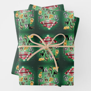ALL THE WARM & FUZZIES von Jeff Willis Art Geschenkpapier Set