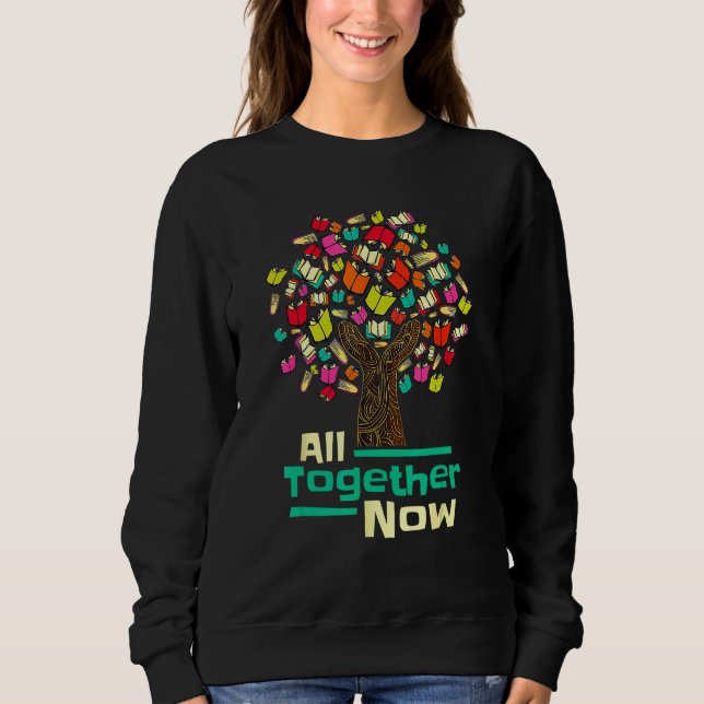 All Together Now Sommerleseprogramm 2023 Hand  Sweatshirt (Vorderseite)