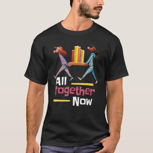 All Together Now Summer Reading Program 2023 Libra T-Shirt (Vorderseite)