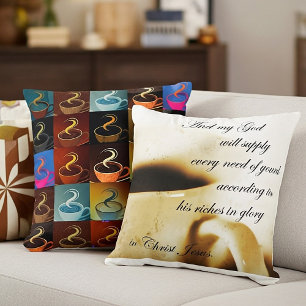 all unsere Bedürfnisse (Kaffee) Kissen