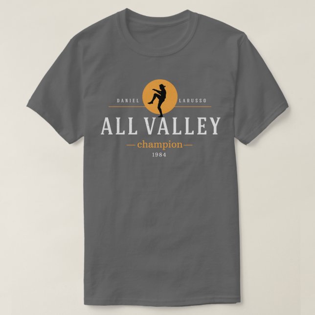 All Valley Champion 1984 Daniel Larusso T-Shirt (Design vorne)