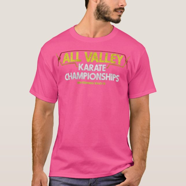 All Valley Karate Championship Funny T-Shirt (Vorderseite)