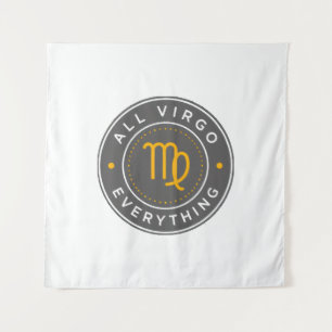 All Virgo Everything Offizielles Logo Wandteppich