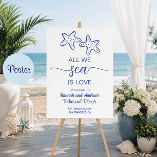 All We Sea is Love Probeessen Willkommen Poster