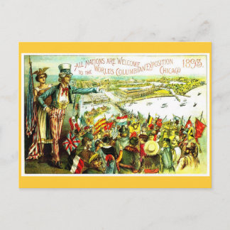 All Welcome - Postcard Postkarte