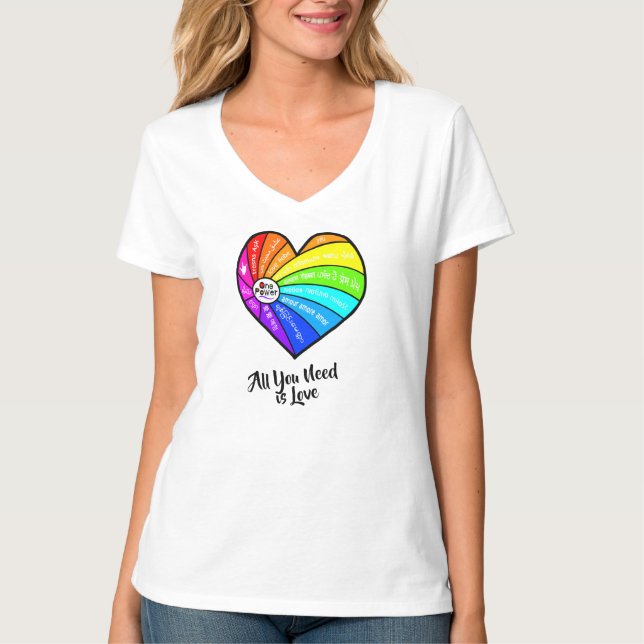 All You Need is Love T-shirt (Vorderseite)