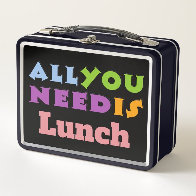 All You Need Is Lunch Lunch Box (Vorderseite)