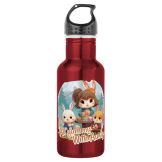 All yummy with Aunty Edelstahlflasche