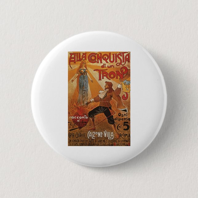 Alla Conquista di un Tron Button (Vorderseite)