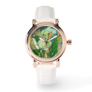 alla Lily Flowers Watch Armbanduhr