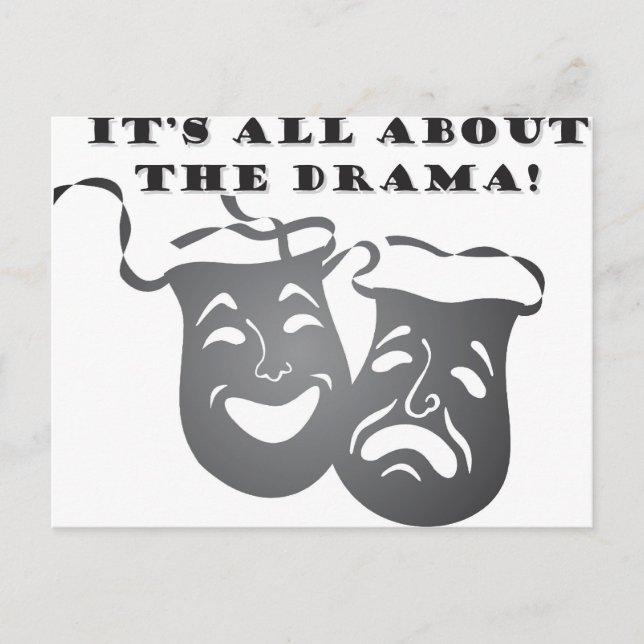 AllAboutTheDrama Postkarte (Vorderseite)