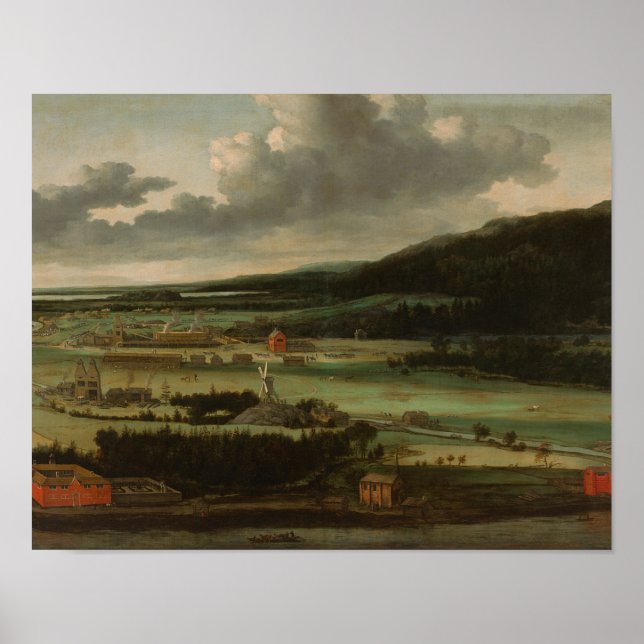 Allaert van Everdingen - Hendrik Trip's Gun Foundr Poster (Vorne)