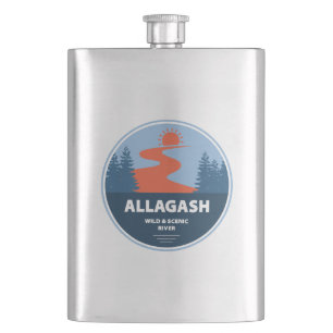 Allagash Wild And Scenic River Maine Flachmann