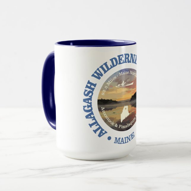 Allagash Wilderness Waterway Tasse (Vorderseite Links)