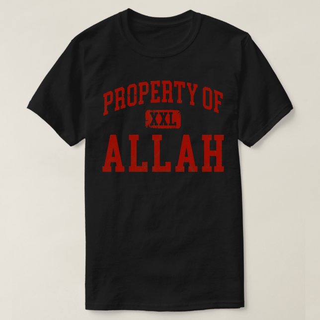 allah bekümmert T-Shirt (Design vorne)