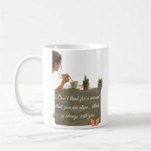 Allah ist immer bei euch, moderne Ketten. Kaffeetasse
