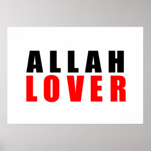 Allah liebt poster