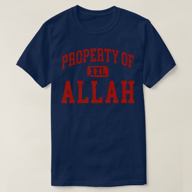 allah Not 1 T-Shirt (Design vorne)