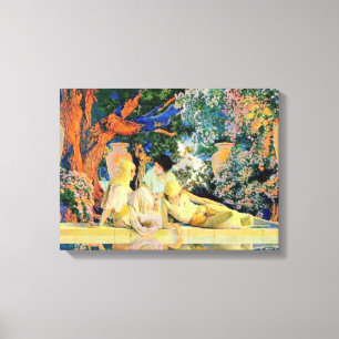 Allahs Garten von Maxfield Parrish Leinwanddruck