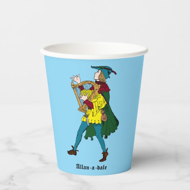 Allan-a-dale Paper Party Cup Pappbecher (Vorderseite)