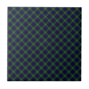 Allan Clan Tartan Designed Print Fliese
