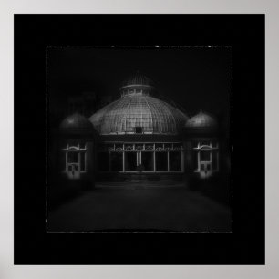 Allan Gardens Conservatory Palm House Nr. 7 Border Poster