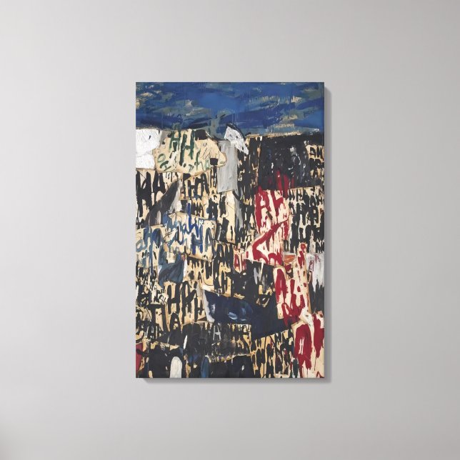 Allan Kaprow - Allan Kaprow über das Vermächtnis d Leinwanddruck (Vorderseite)