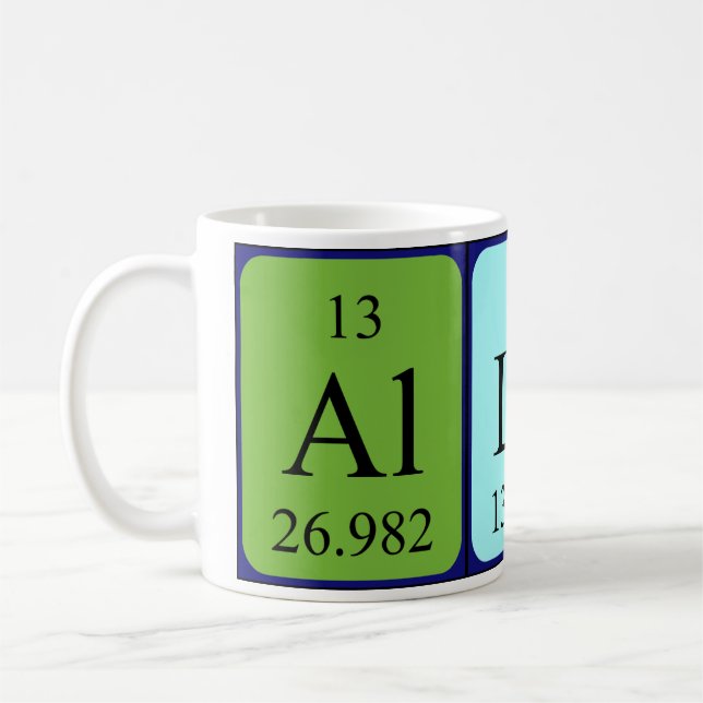 Allan Periodenname Tasse (Links)