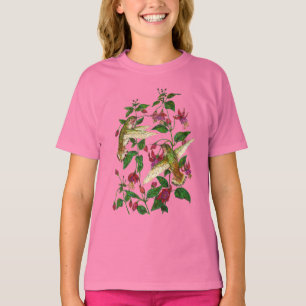 Allans Kolibri mit Fuschia T-Shirt