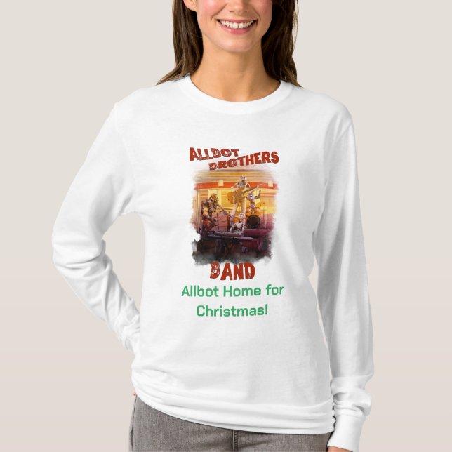 Allbot Brothers Band Weihnachts-T - Shirt (Vorderseite)