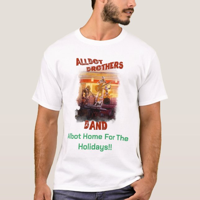 Allbot Brothers Weihnachts-T - Shirt (Vorderseite)