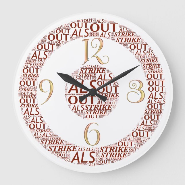 ALLE2 Runde (große) Uhr ausstreichen (Vorderseite)